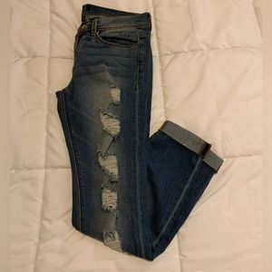 Blue Sneak Peek Jeans